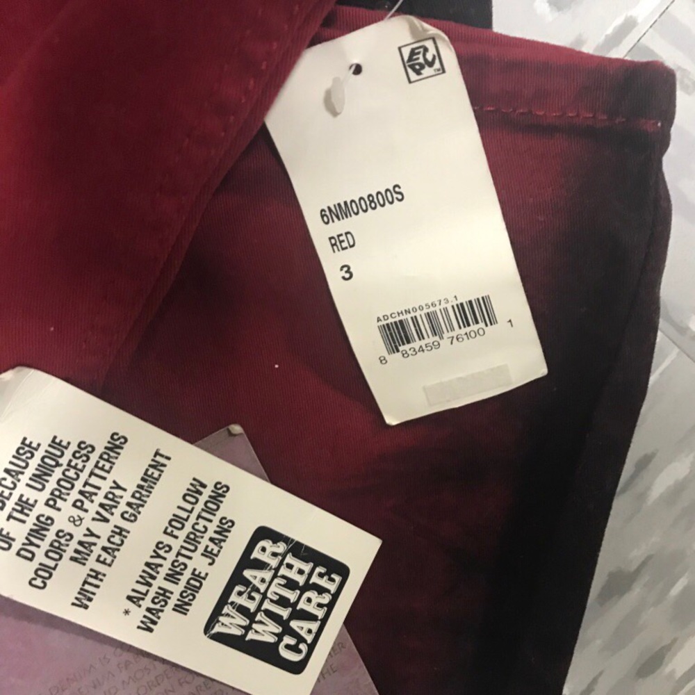 Red pants